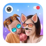 live funny face camera android application logo